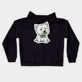 West Highland White Terrier Kids Hoodie